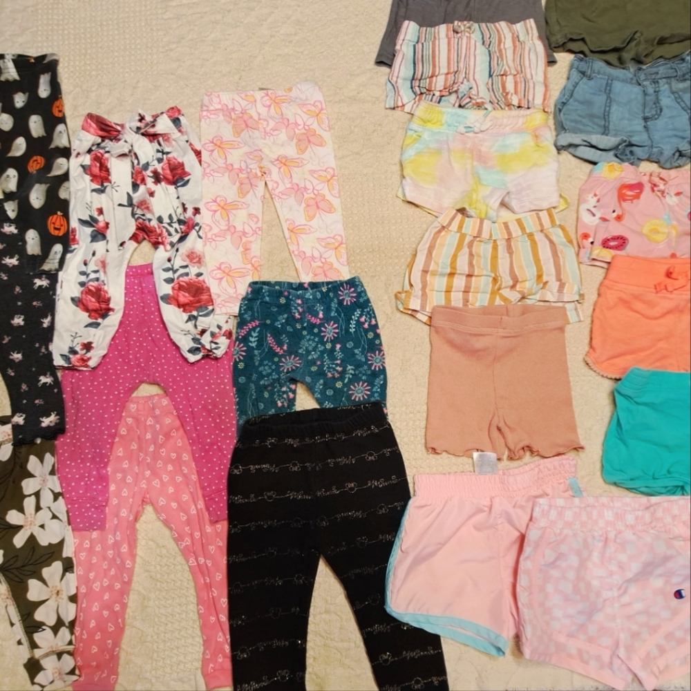 HUGE 12 month girl pants bundle